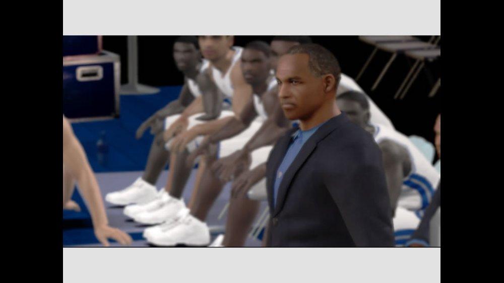 College Hoops 2K6 gameplay visual