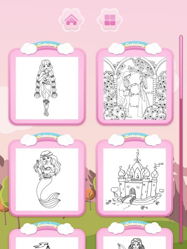 Princess Coloring Books