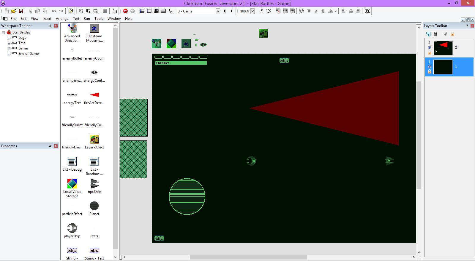 Star Battles - Fusion Open Source Example