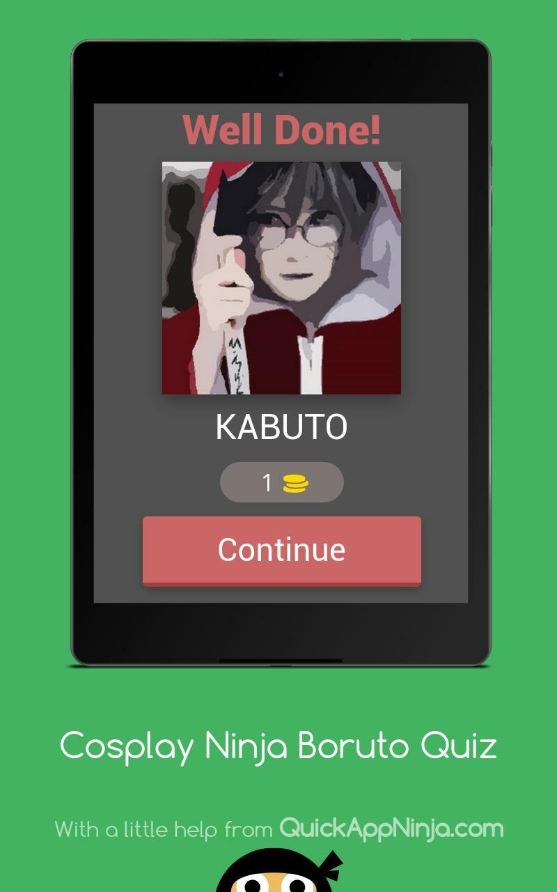 Cosplay Boruto Naruto Trivia Quiz