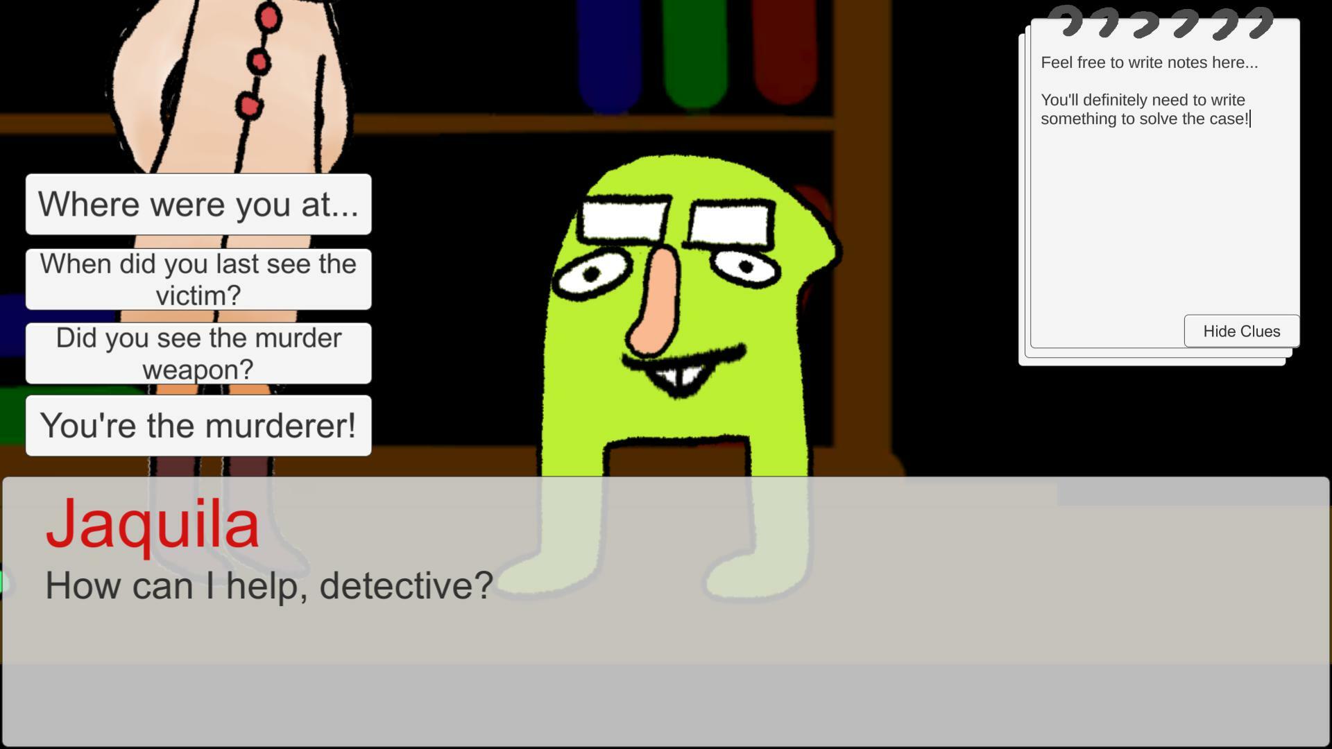 Detective Holiday in the New Years Nightmare