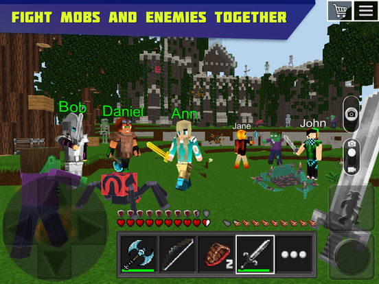 Planet of Cubes Survival Games Multiplayer