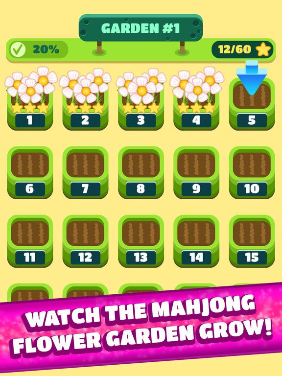 Mahjong Spring Flower Garden