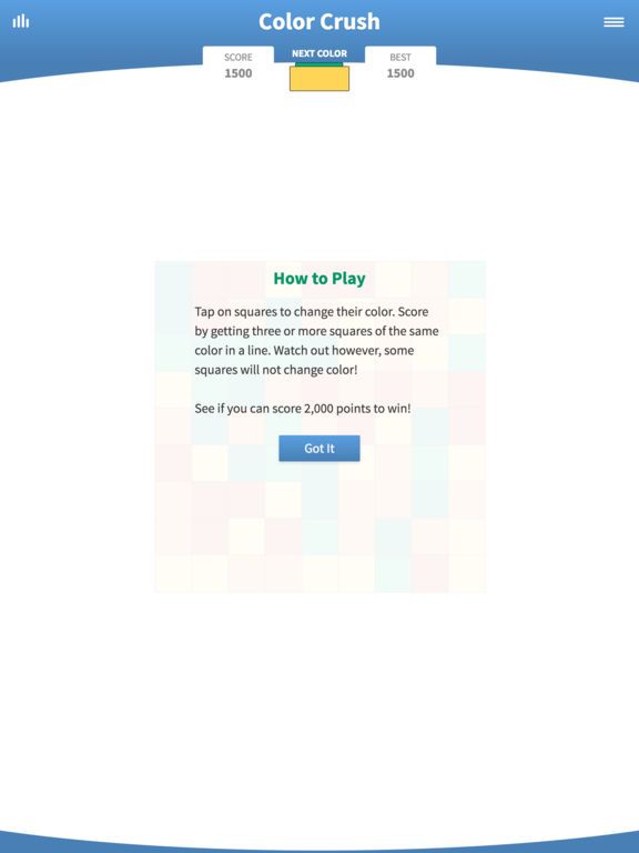 Color Crush · Matching Game