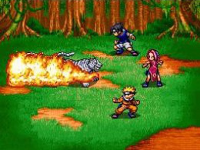 Naruto: Path of the Ninja gameplay visual