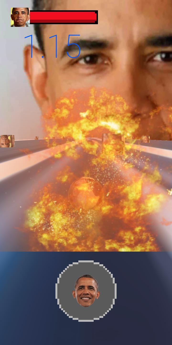 OBAMA ROLLS INFINTELY THE GAME