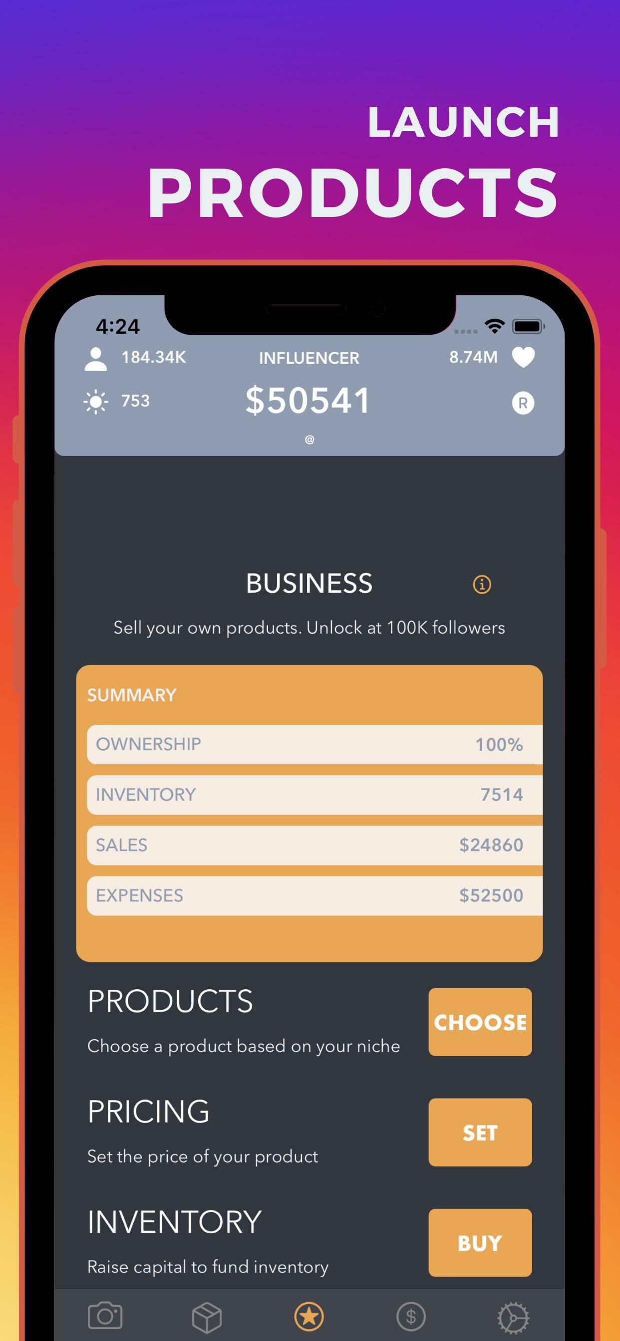 Influencer - Life Simulator