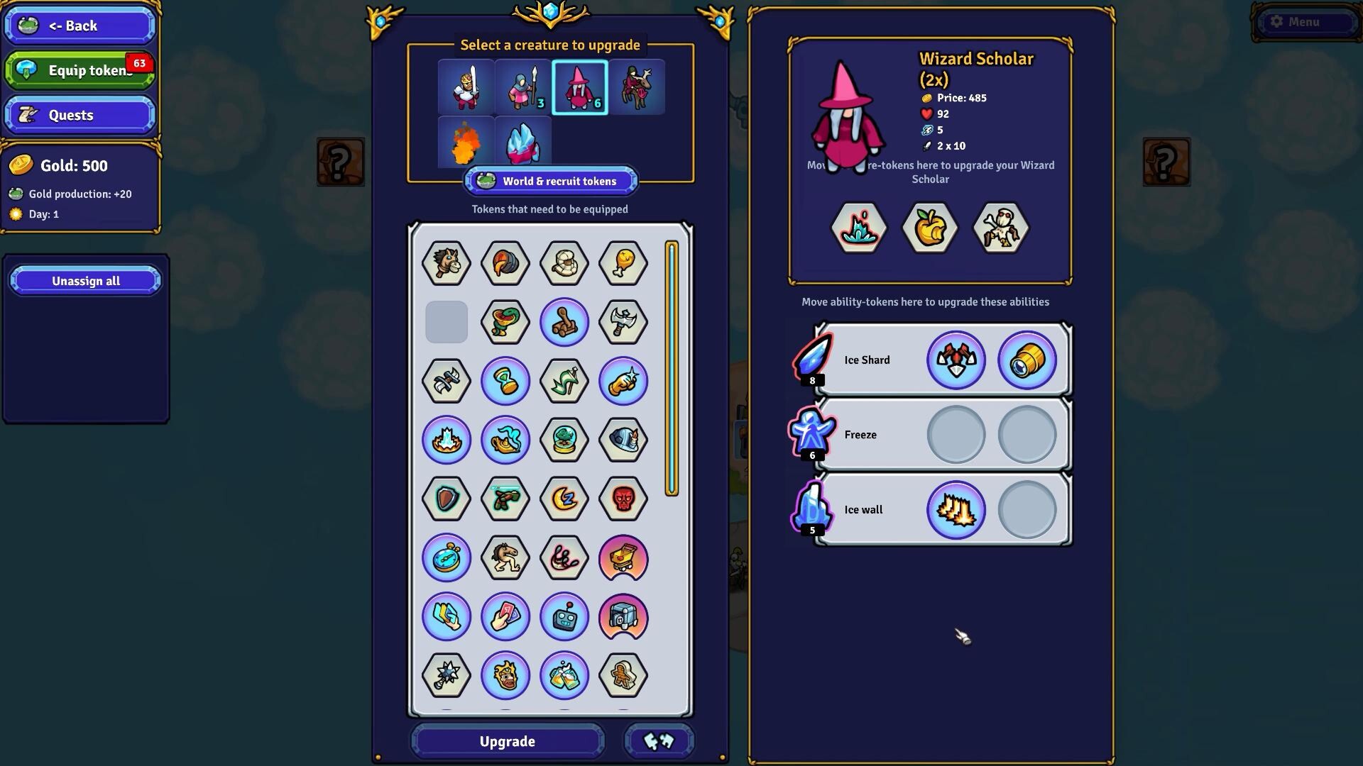 Circle Empires Tactics gameplay visual
