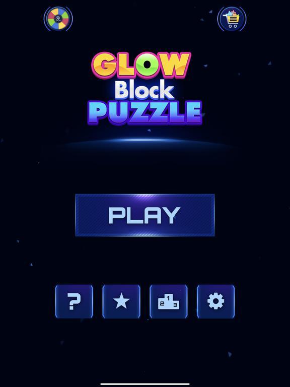 Glow Block Puzzle Game
