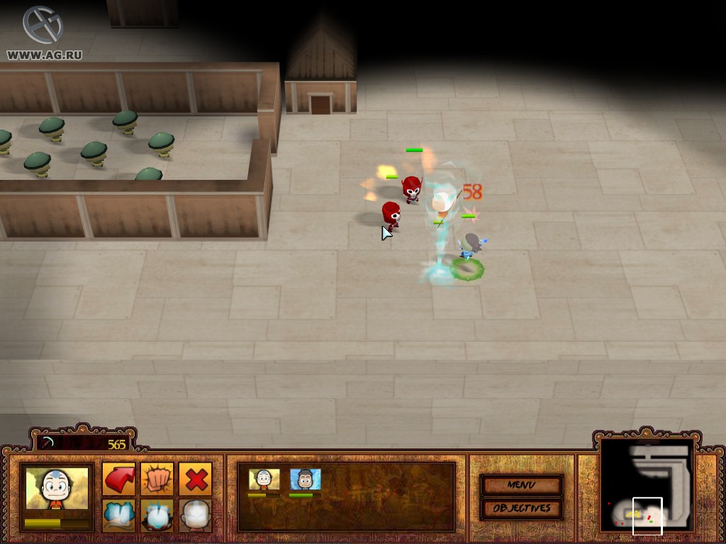 Avatar: The Last Airbender - Bobble Battles gameplay visual