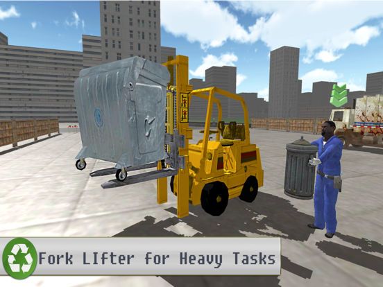 Garbage Dumper Truck Driver 3D: Free Play Game Simulator