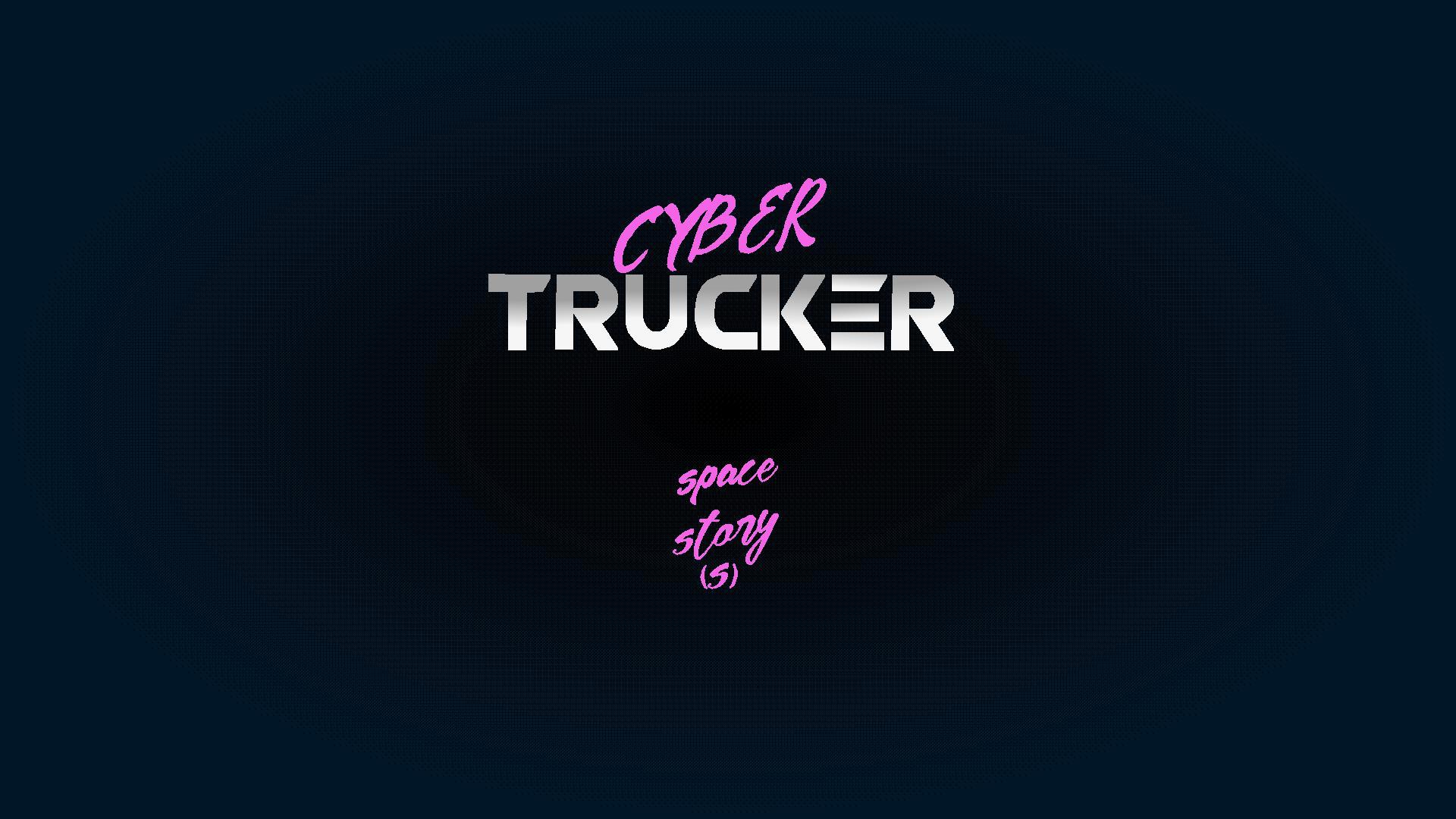 Rawg. Star Trucker - Alpha. Cyber Truck logo.