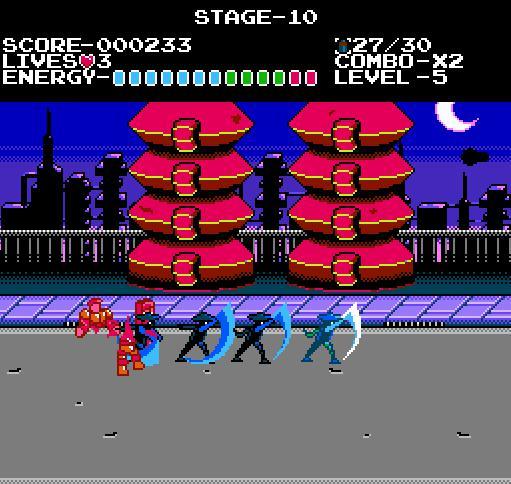 Guy Slashing Stuff In the Future