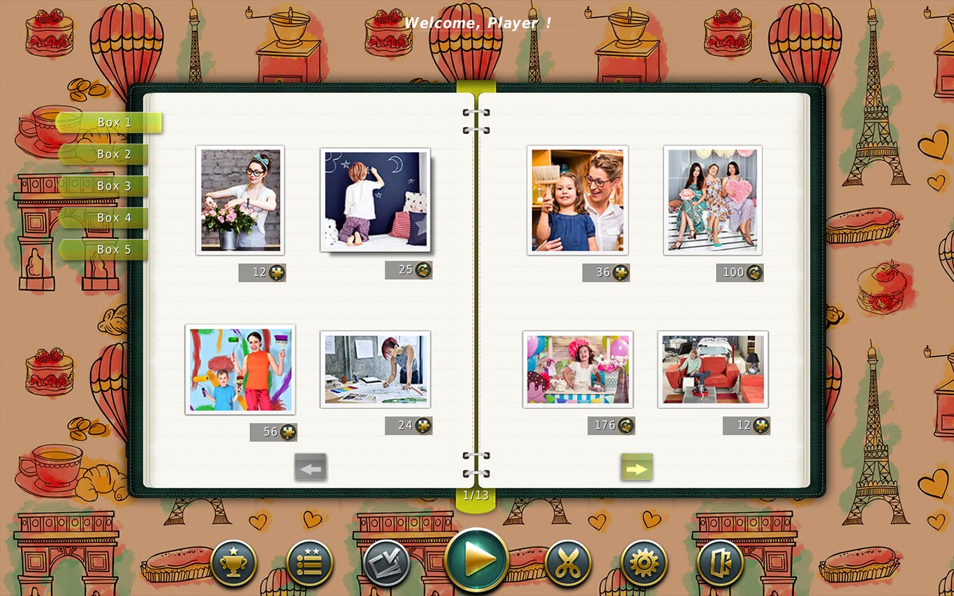 1001 Jigsaw. World Tour: France