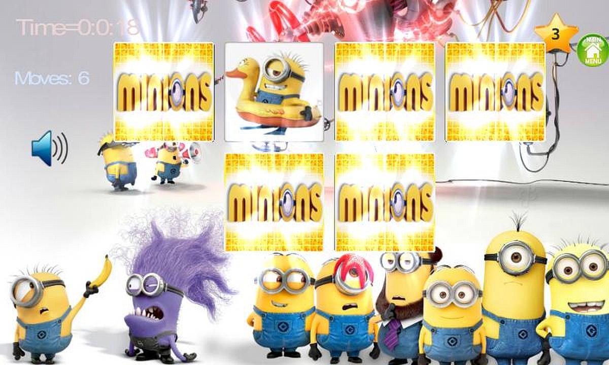Minions Memory 4 Kids