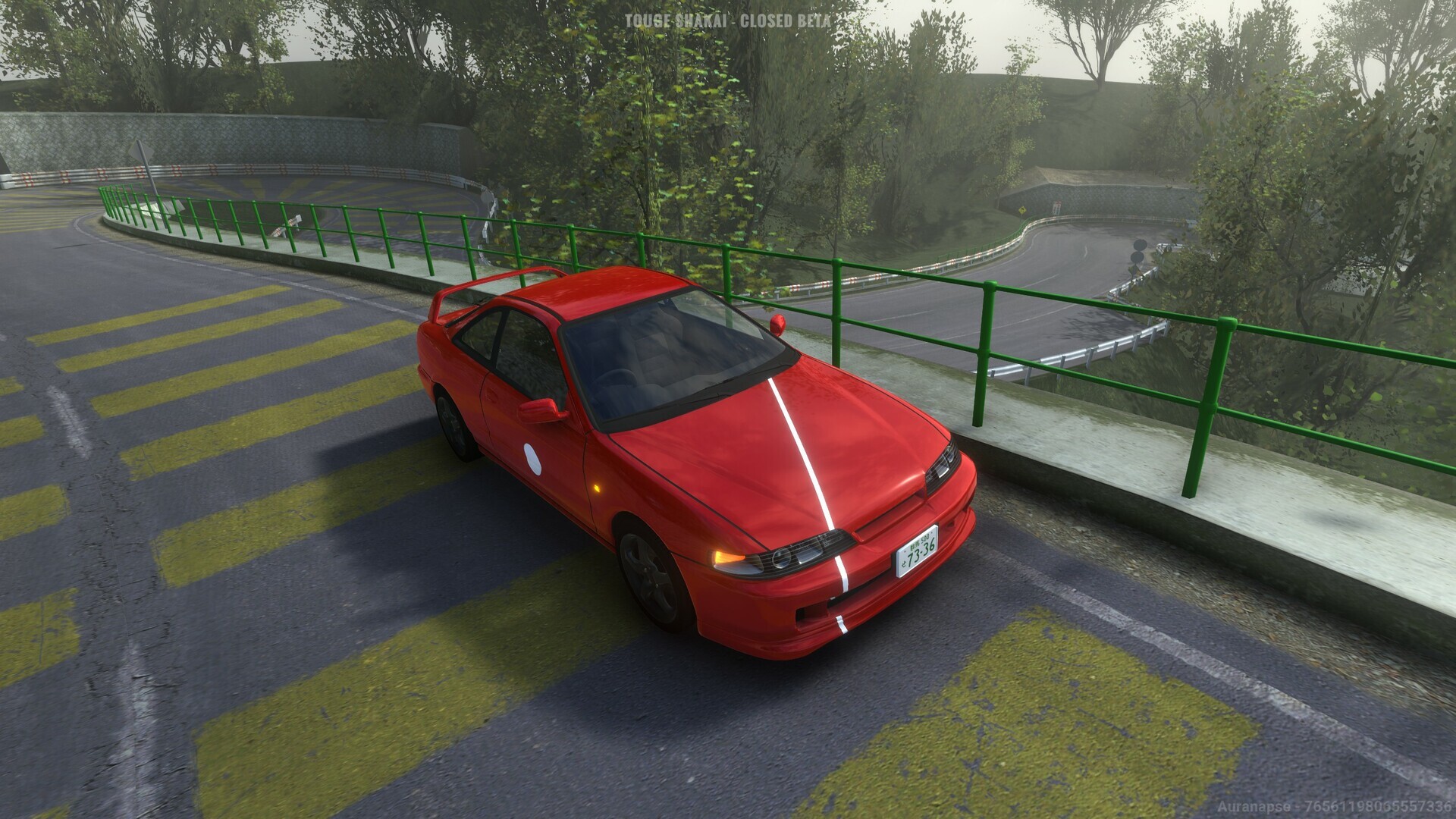 Touge Shakai gameplay visual