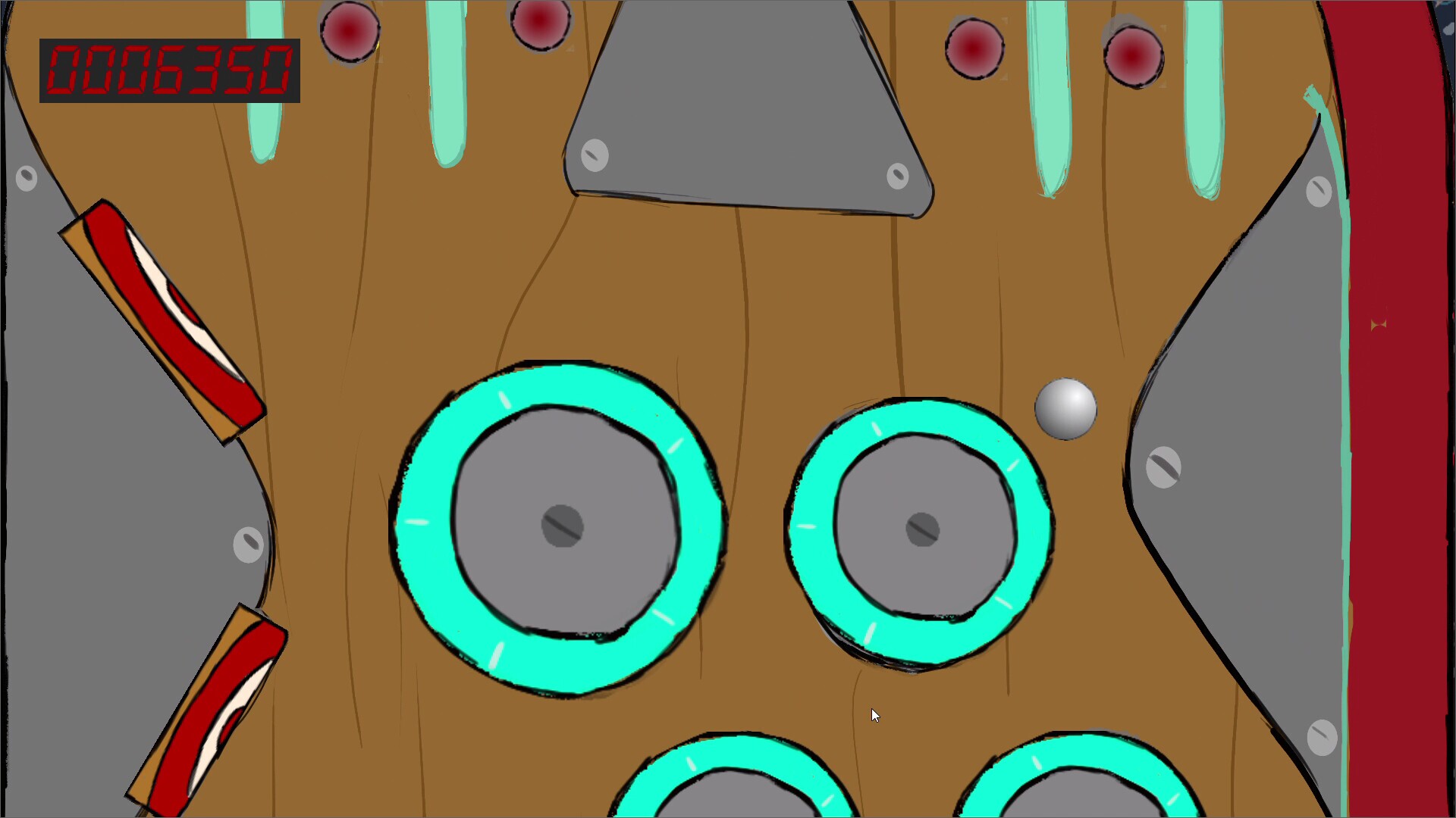 Pinballers gameplay visual