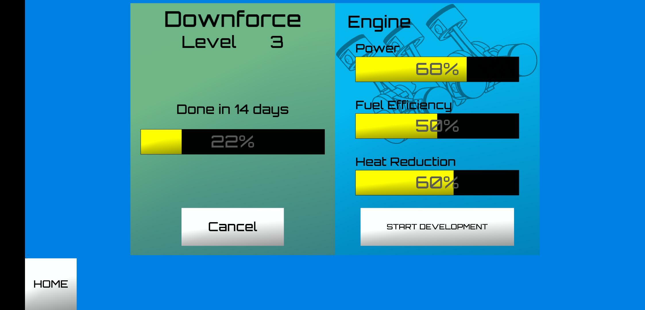 Real-time Racing Manager
