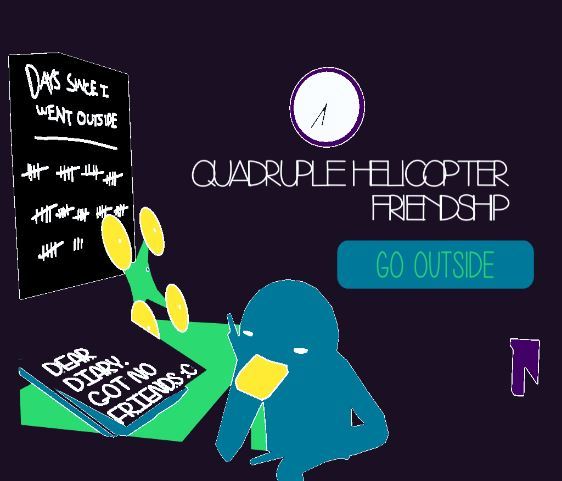 Quadruple Helicopter Friendship