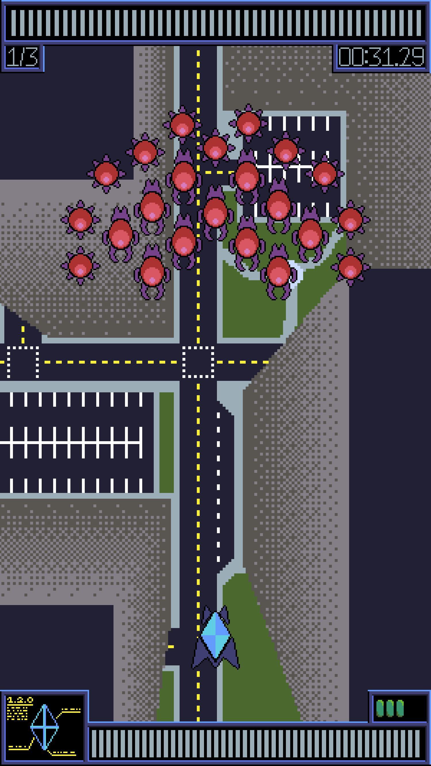 Classic Shmup Game Mockup Jam Entry