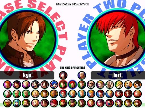 Kyo & Iori Team from The King of Fighters XI