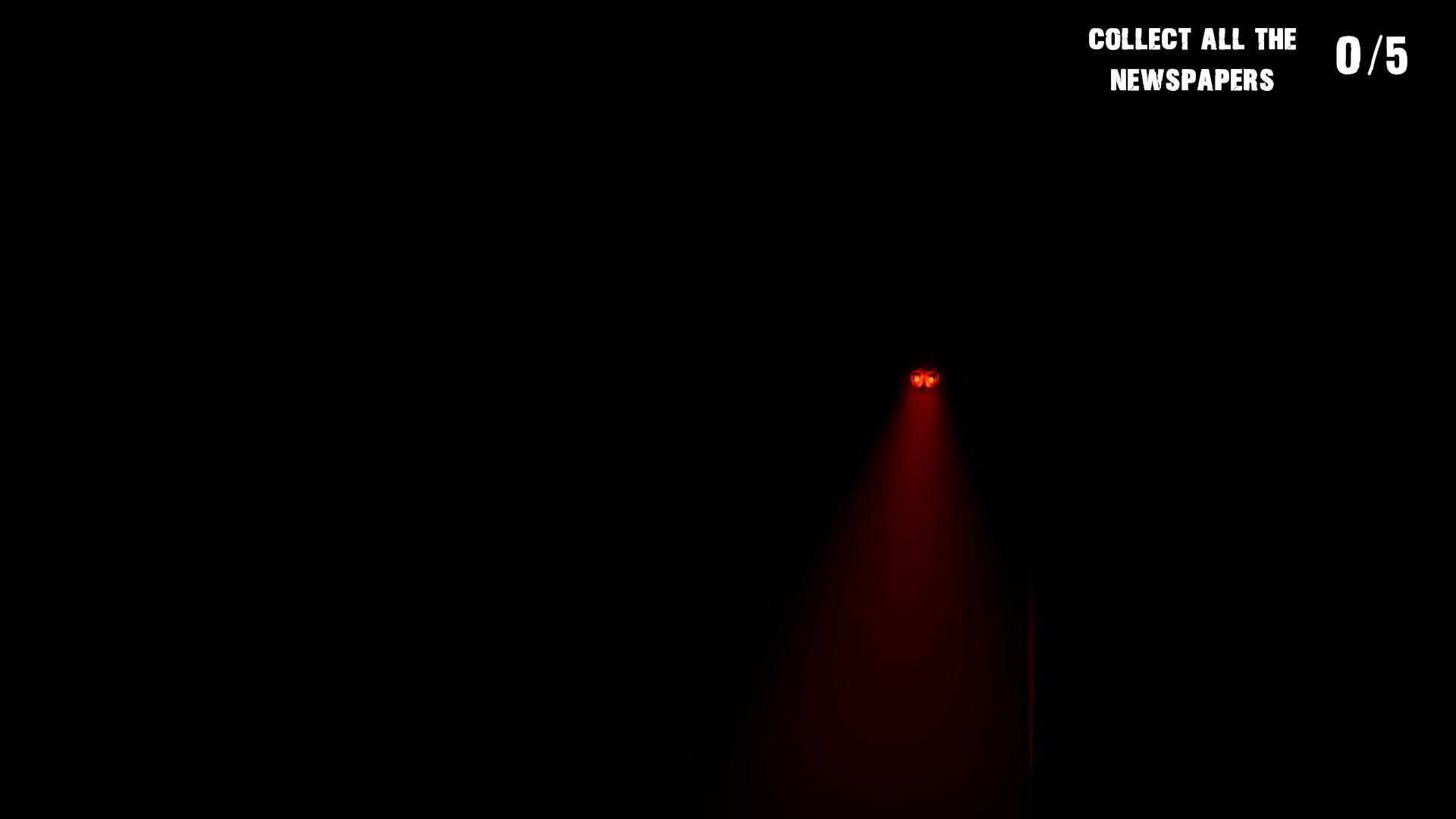 Chase in a dark basement