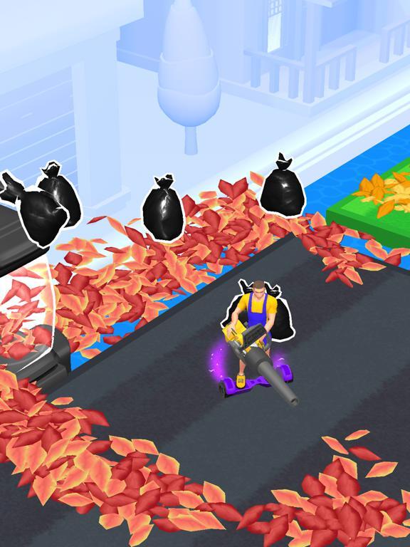 Leaf Blower: Cleaning Game Sim