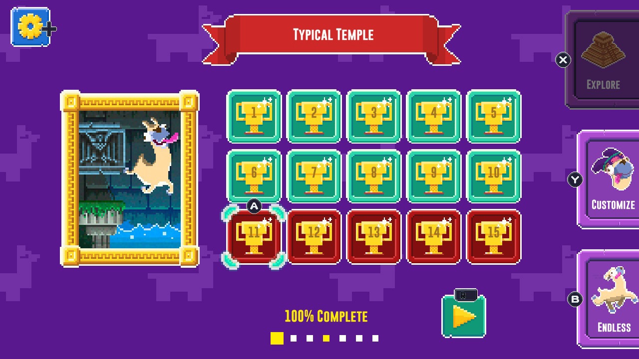 Adventure Llama (itch)