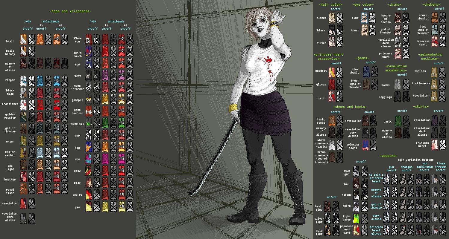 Silent Hill Heather Dress Up