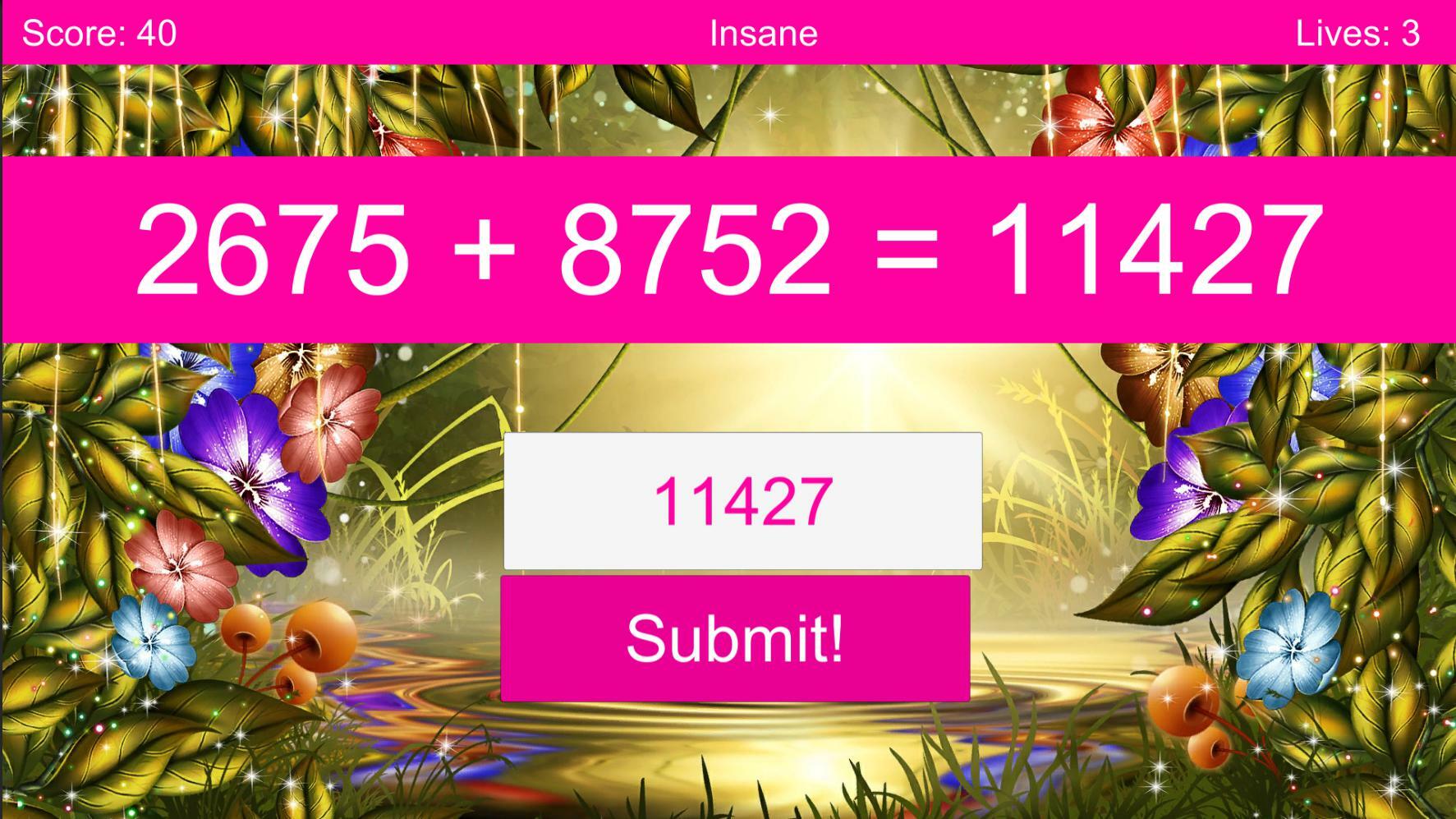 Fairy Fun Math