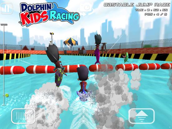 Dolphin Kids Racing - Dolphin Fish Racing For Kids