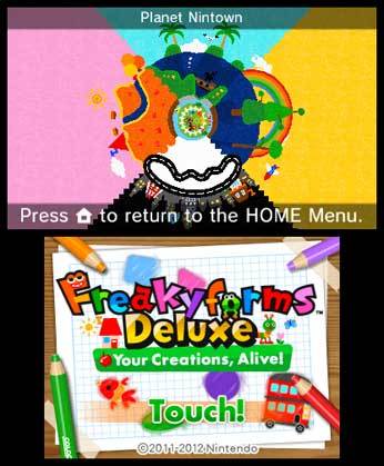 Freakyforms Deluxe: Your Creations, Alive! gameplay visual