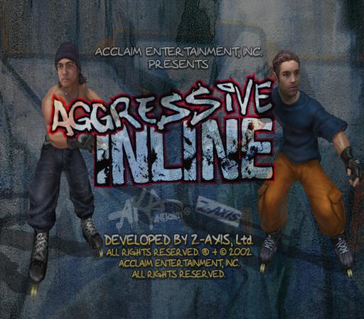 Aggressive Inline gameplay visual