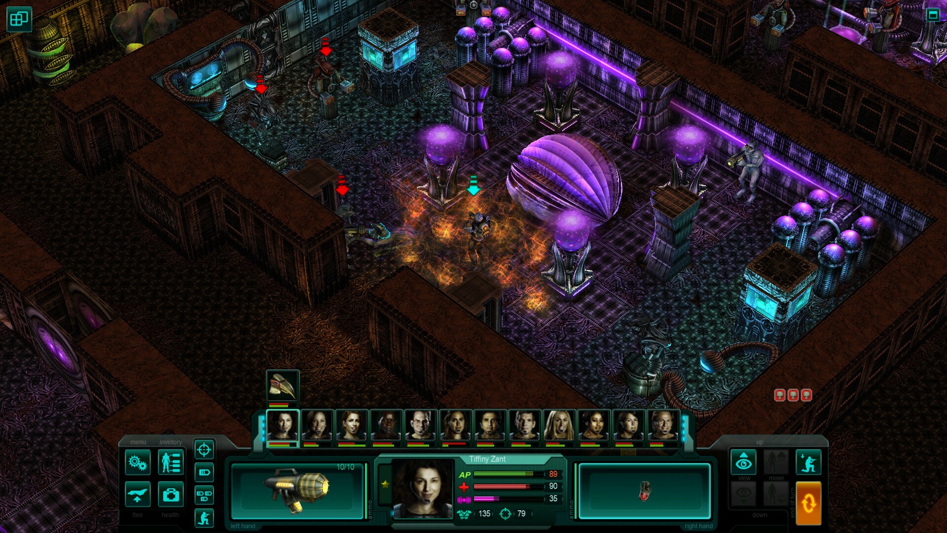UFO2: Extraterrestrials gameplay visual