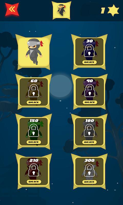 The Endless Ninja: classic arcade jump game