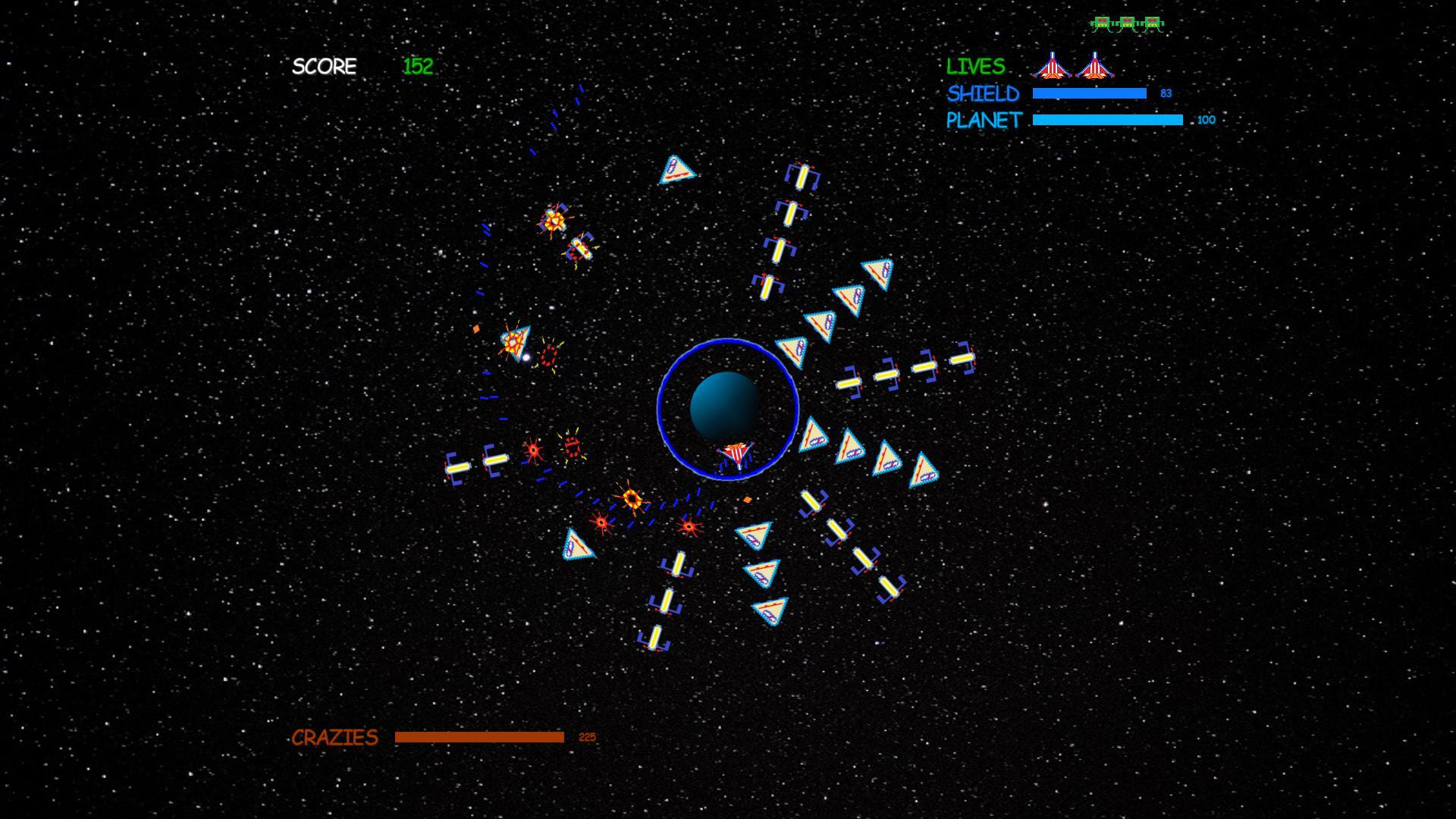 Crazy Invader Shoot Em Down Demo