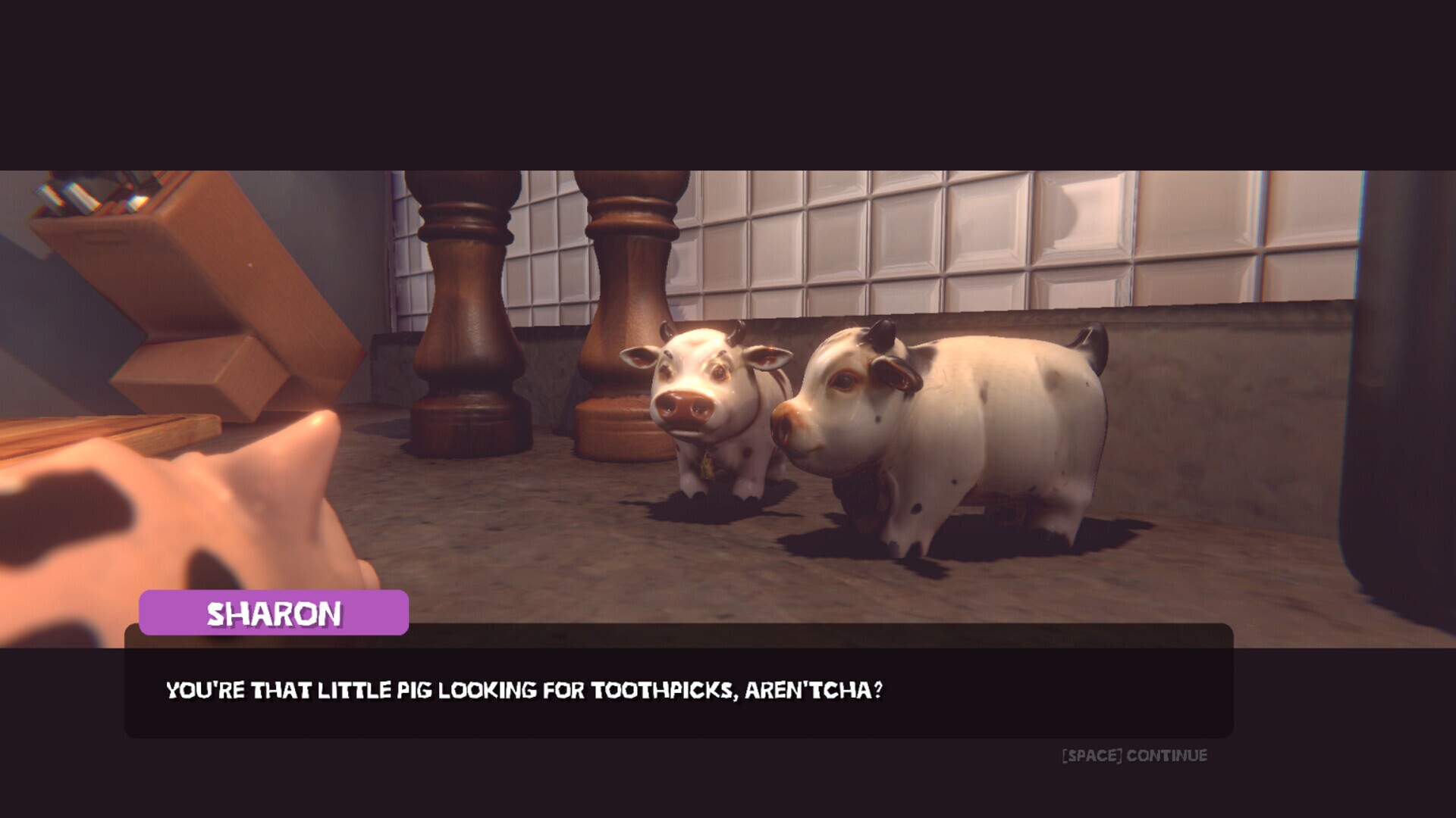 a pig game: A Pee Wee Premiere gameplay visual
