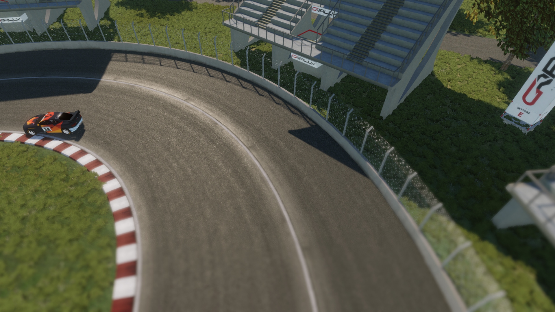 gRally gameplay visual