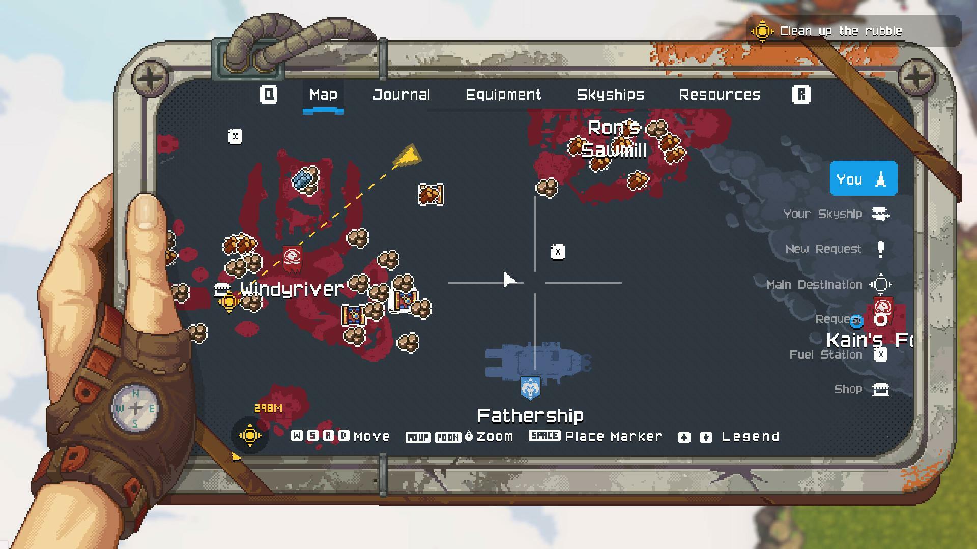 Black Skylands Demo screenshot