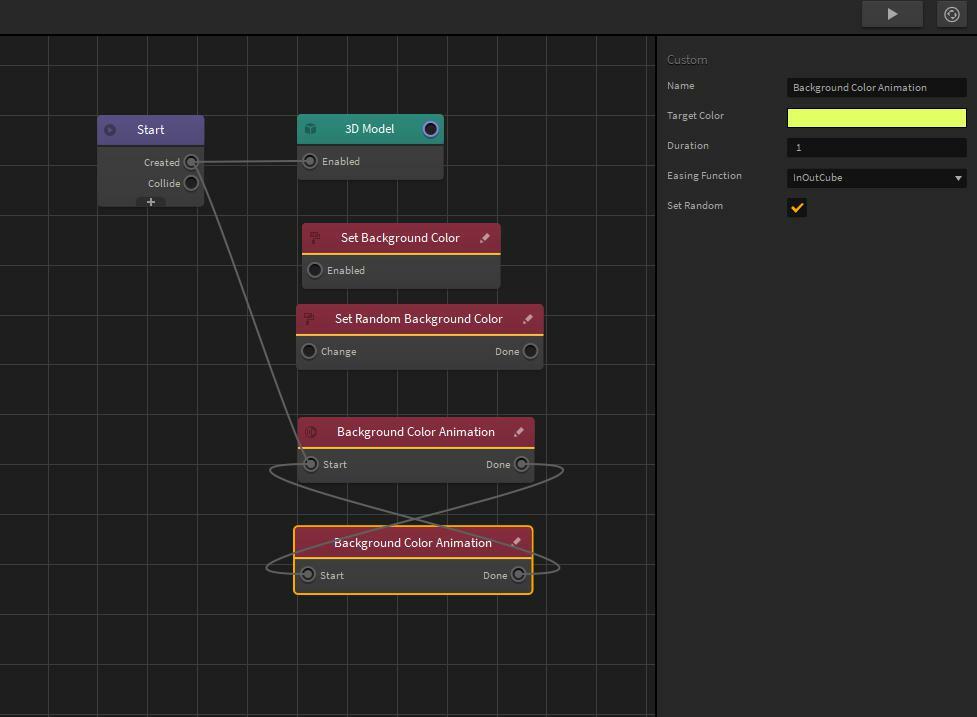 Background color Nodes (Buildbox)