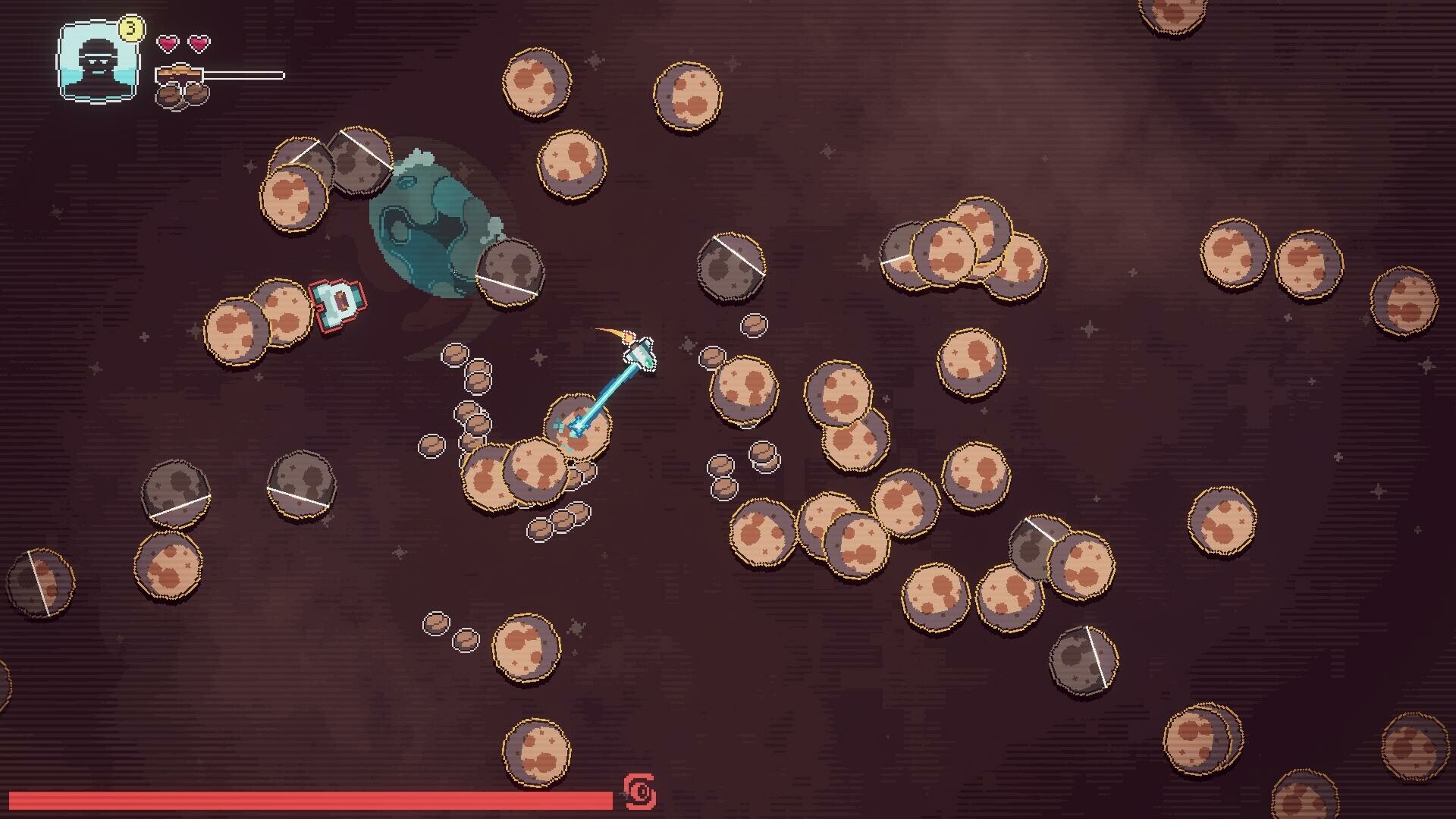 Astro Prospector gameplay visual