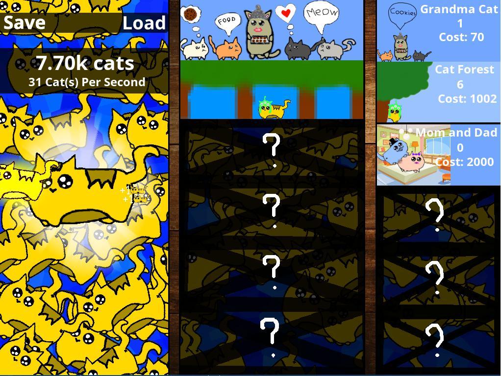 Cat Clicker | a cookie-clicker inspired clicker game!