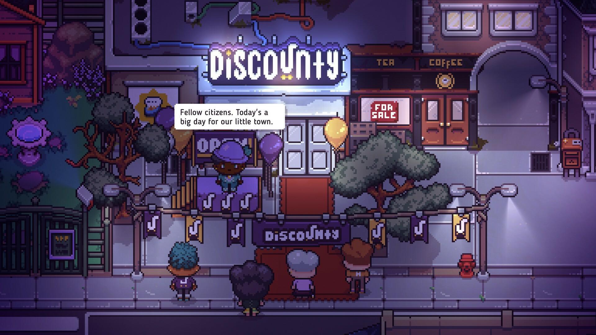 Discounty gameplay visual