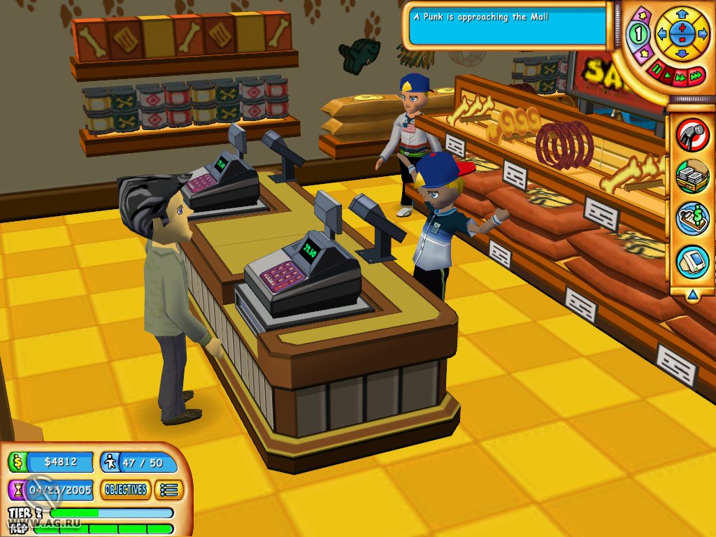 Mall Tycoon 3 gameplay visual
