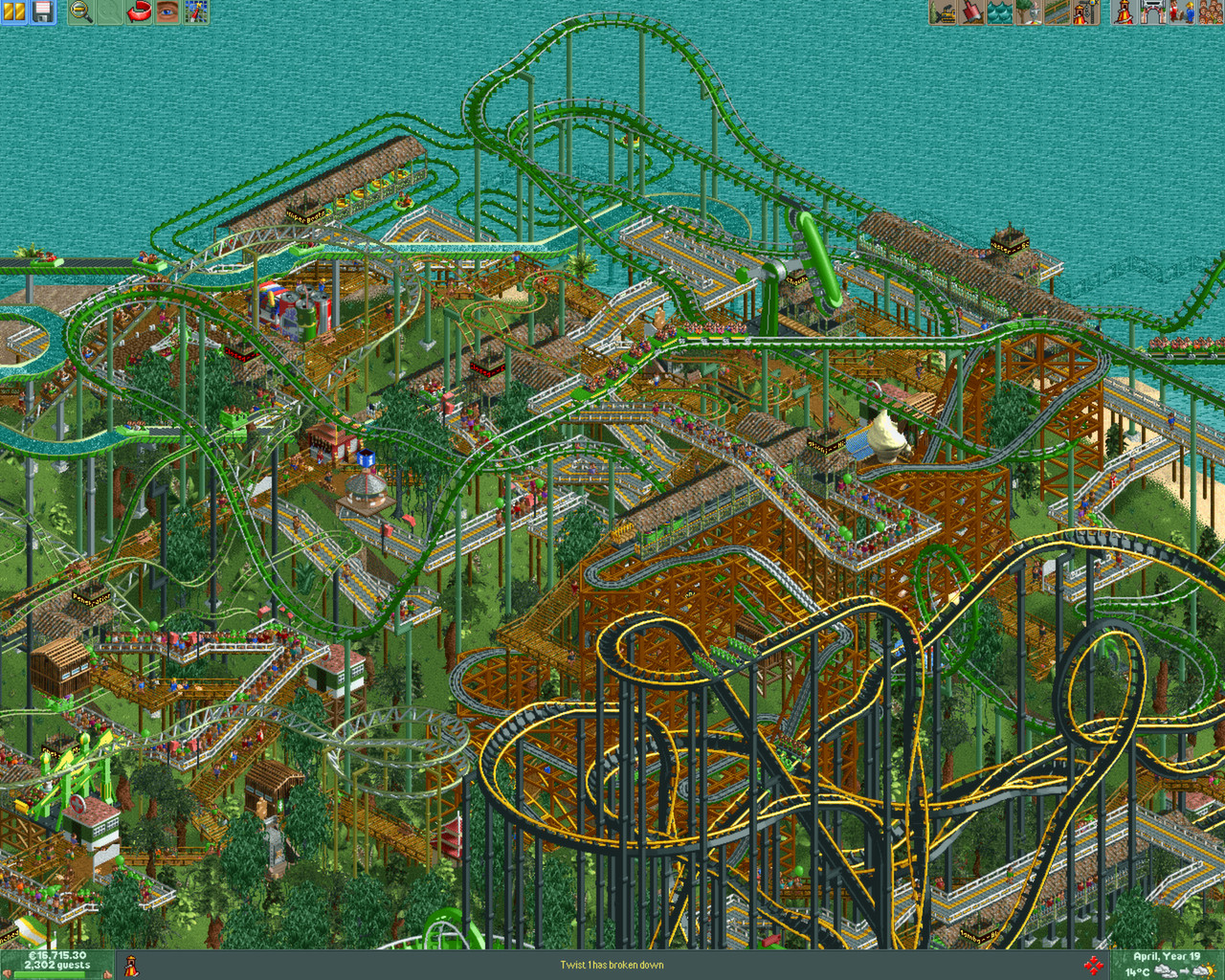 RollerCoaster Tycoon 2: Triple Thrill Pack