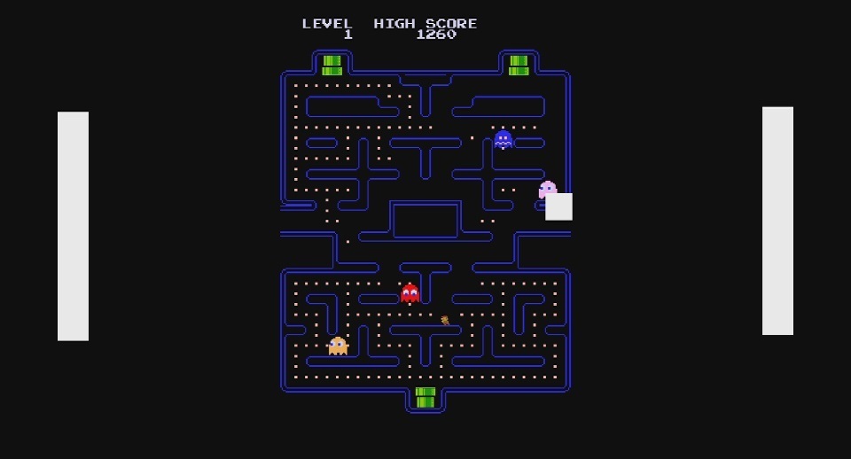 Pac-Man x Mario x PONG