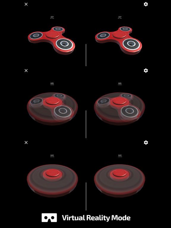 Fidget Spinner: Journey of Secrets - VR/AR Clicker
