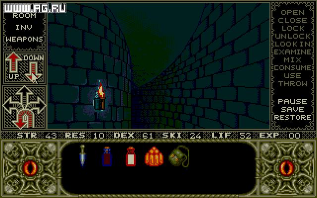 Elvira: Mistress of the Dark gameplay visual