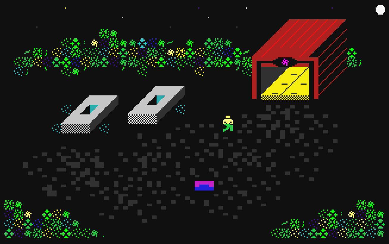 Dungeon Quest - (Mattel Aquarius) screenshot