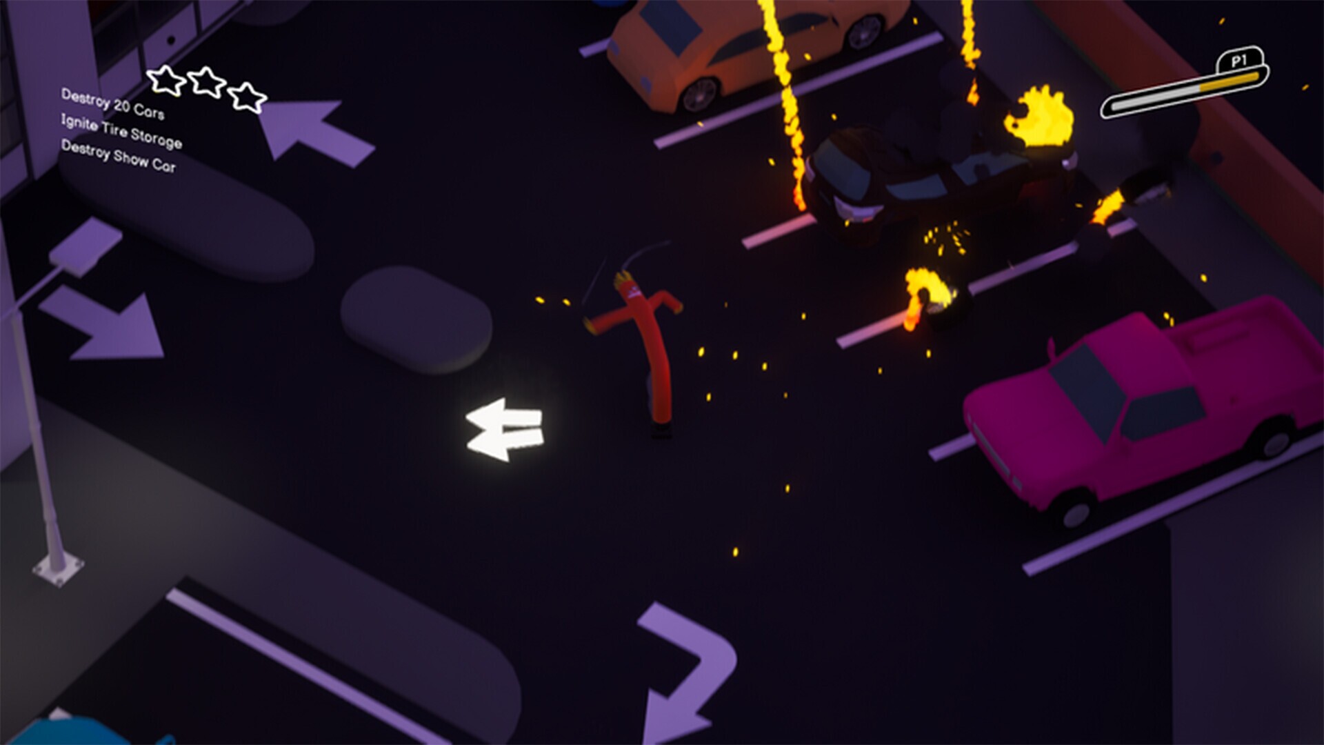 INFLAMED gameplay visual